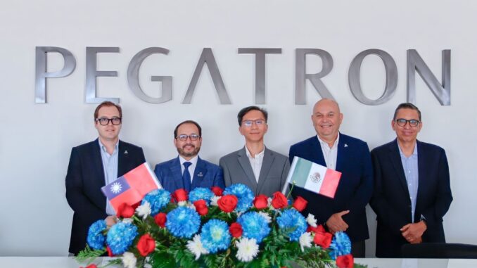 Maru Campos celebra ampliación de operaciones de Pegatron en Ciudad Juárez con inversión de 330 mdd