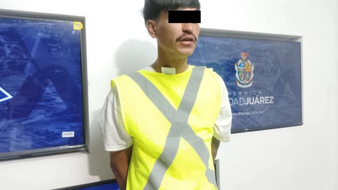 Lo detienen por robar un comercio en la zona centro
