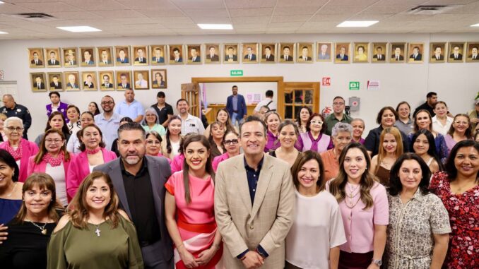 Firma Marco Bonilla convenio con Municipio de Meoqui; expanden Universidades de las Mujeres para más oportunidades de profesionalización