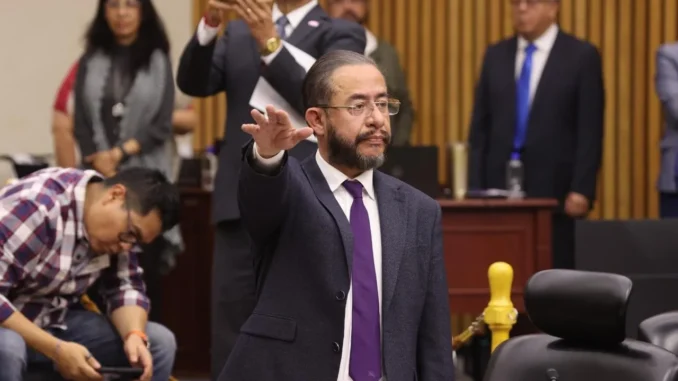 Hugo Eric Flores solicitará licencia; Gutiérrez Luna perfila relevo para revisar desafuero de “Alito”