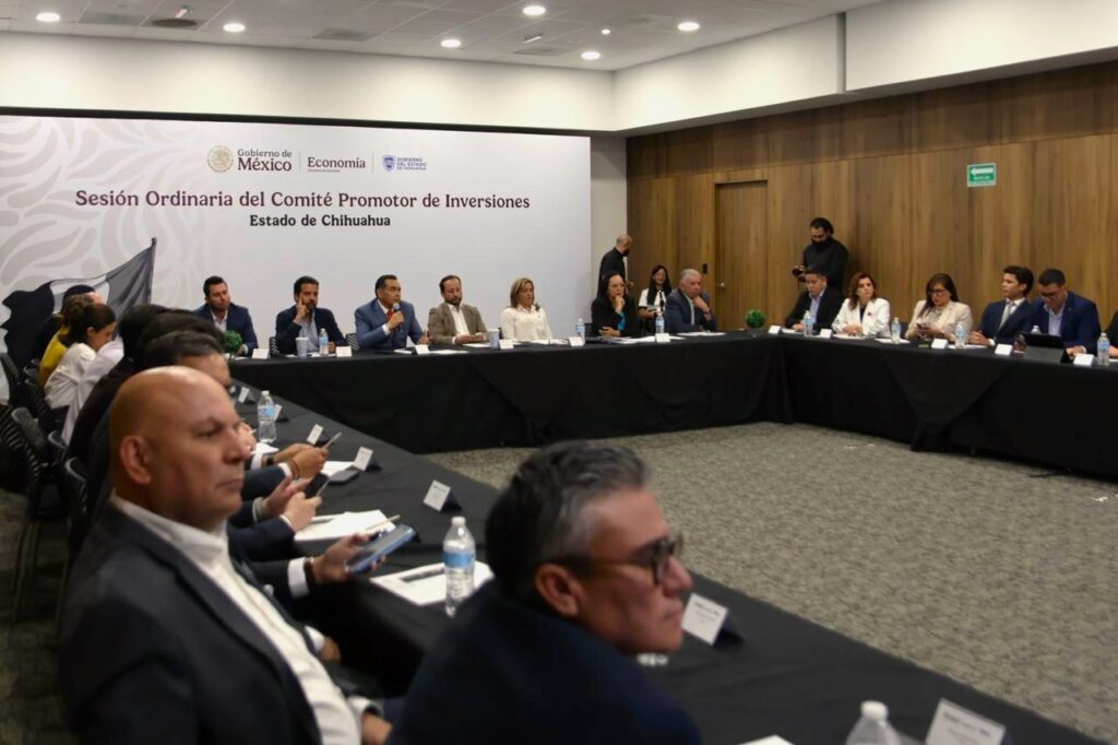 Realiza Chihuahua Primera Sesión Ordinaria del Comité Promotor de Inversiones
