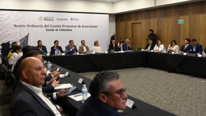 Realiza Chihuahua Primera Sesión Ordinaria del Comité Promotor de Inversiones