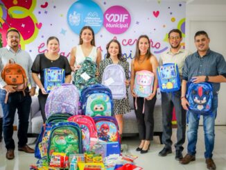DIF Municipal cumple la meta del Reto Útil con más de mil 500 kits escolares recabados
