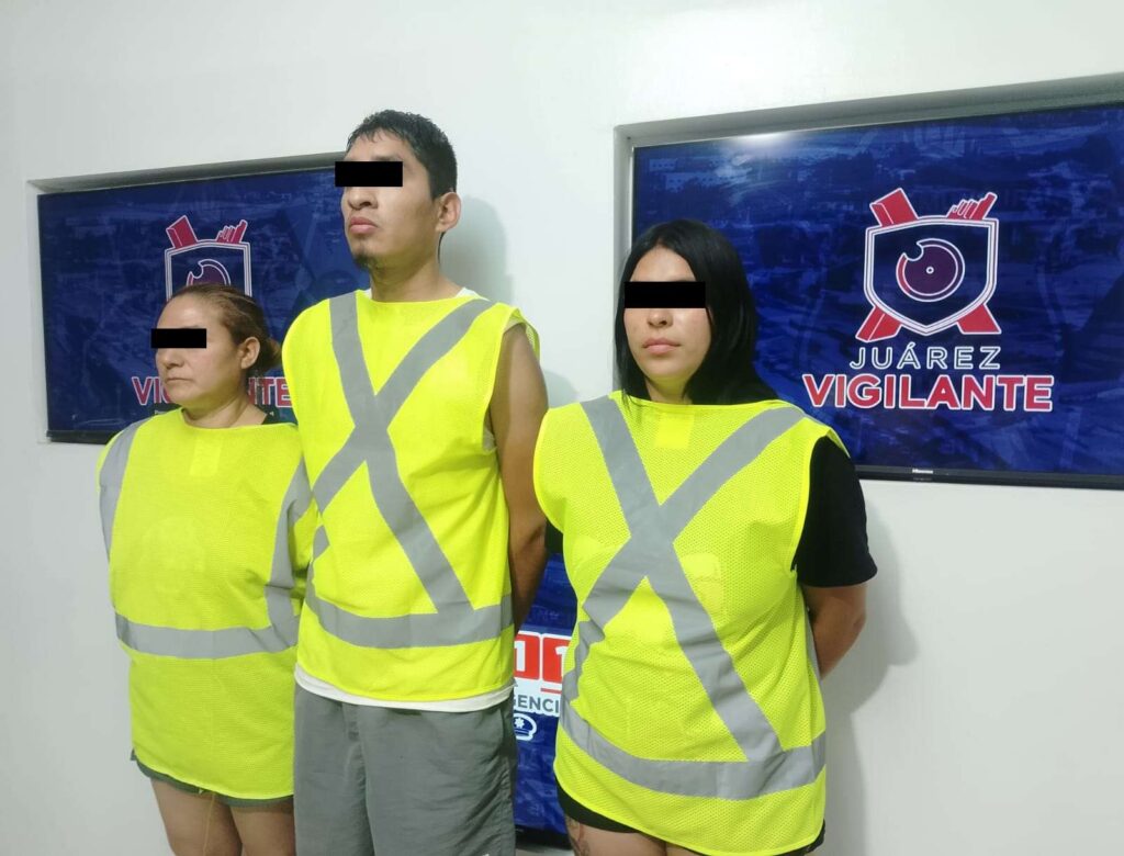 Detienen a extorsionador y a dos de sus acompañantes