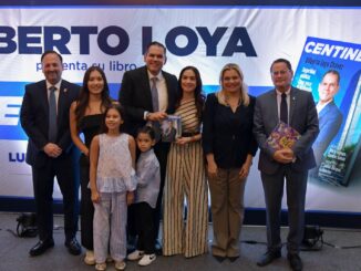 Presenta el secretario de Seguridad Pública del Estado, Gilberto Loya, el libro “Centinela”, de su autoría