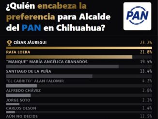 César y Rafa lideran en el PAN, Brenda y Quezada por Morena: Vernier