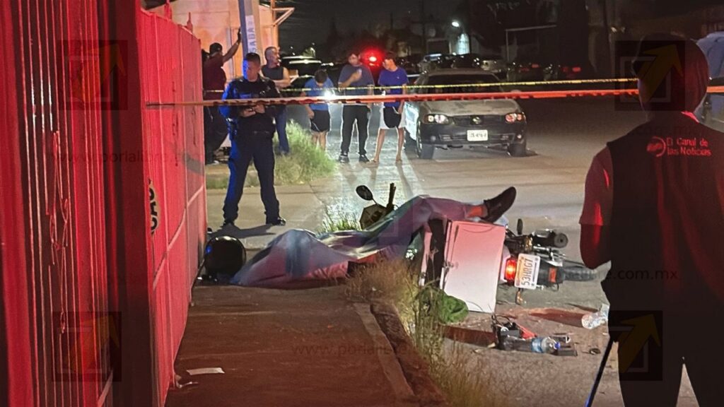 Fatal accidente en la colonia Villa Juárez: Motociclista pierde la vida tras ser colisionado por una camioneta