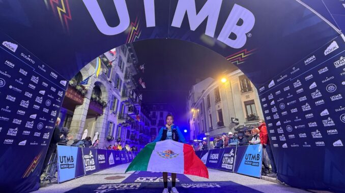 Hace historia la corredora Rarámuri Jenifer Yáñez en la UTMB de Chamonix