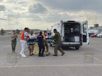 Realizan traslado aéreo de un recién nacido desde Baborigame a la capital