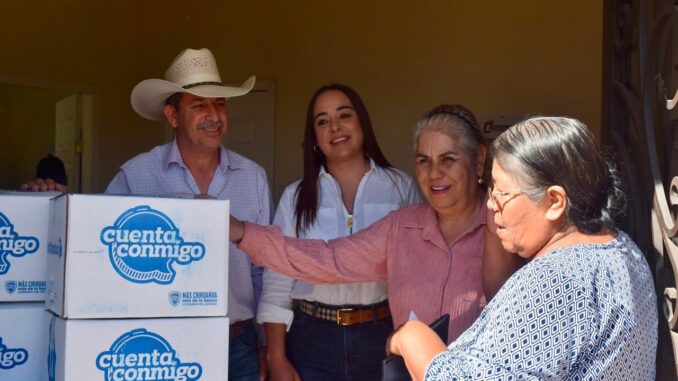 Jaime Torres suma esfuerzos para apoyar a adultos mayores y personas con discapacidad en Gómez Farías