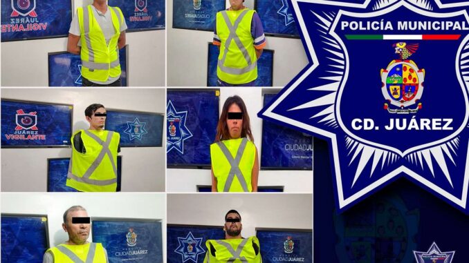 Arrestan a seis prófugos de la justicia