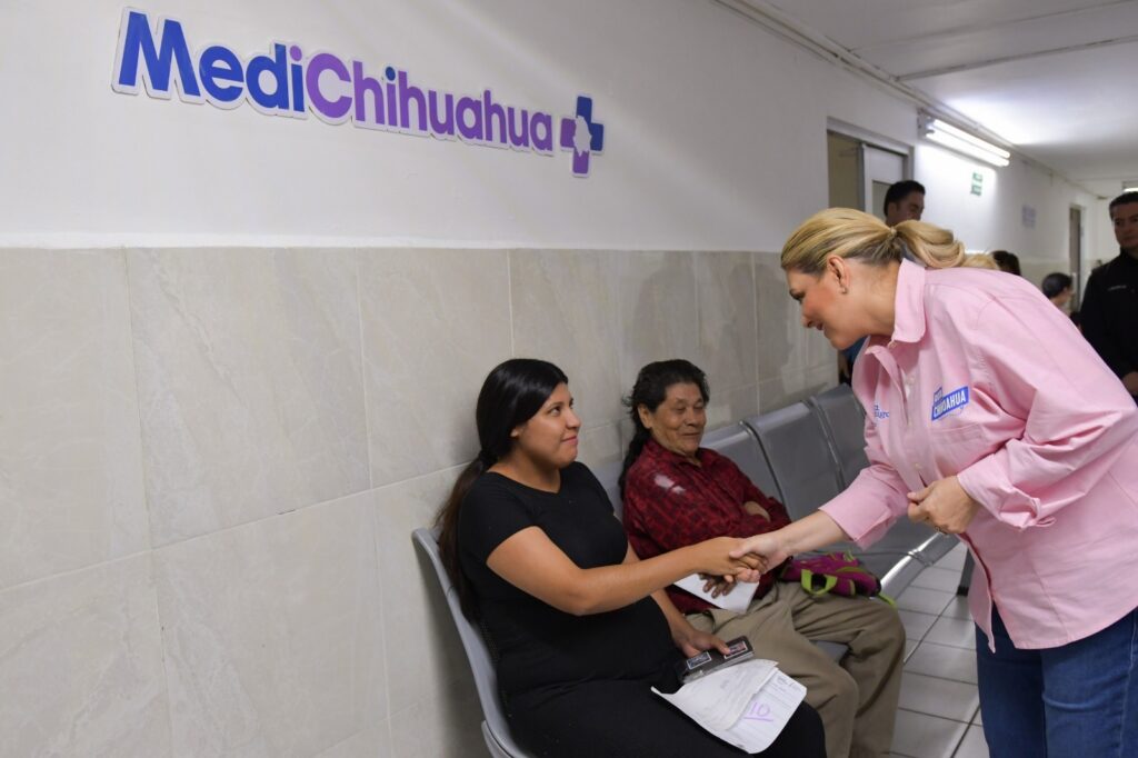 Maru Campos refuerza los sistemas de salud y de seguridad en Delicias