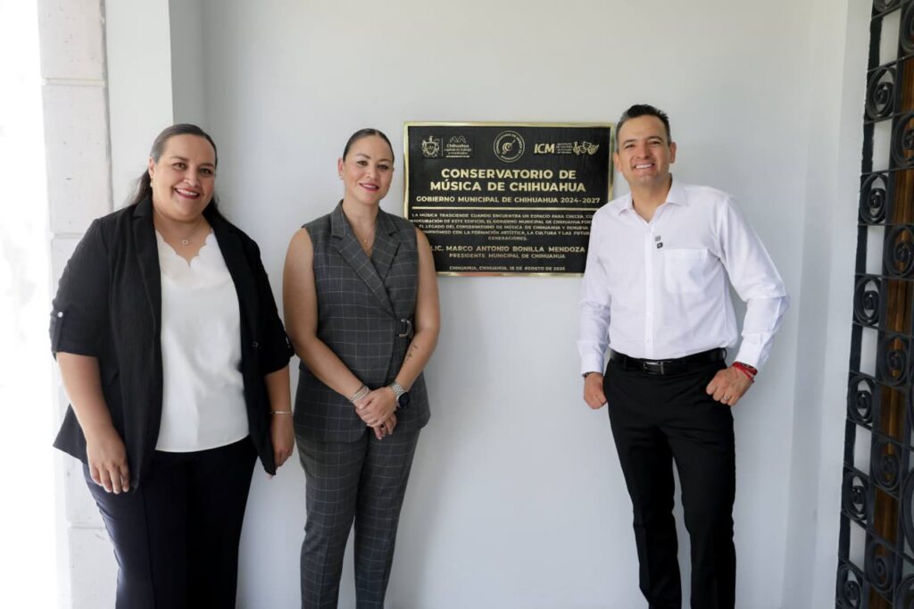 Recorre alcalde Marco Bonilla nuevas instalaciones del Conservatorio de Música