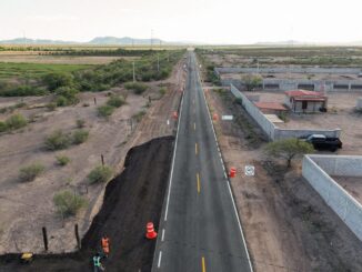 Maru Campos supervisa avances en infraestructura vial durante Ruta Chihuahua