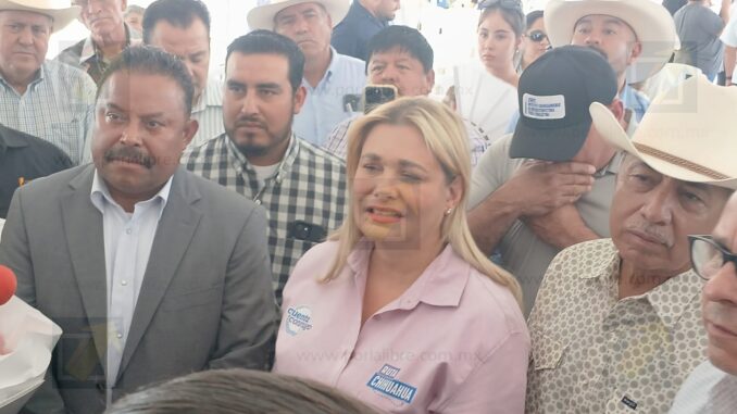 Maru Campos destaca llamado a la unidad de Jorge Romero durante encuentro del PAN en Creel