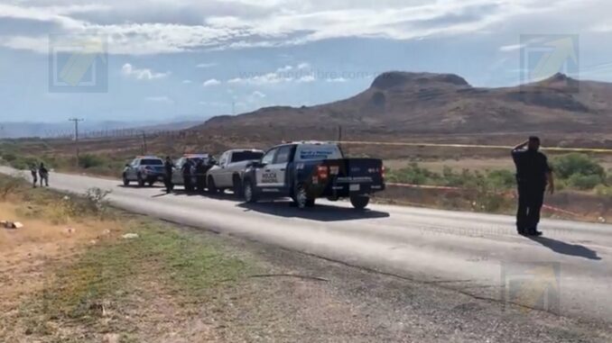 Localizan mujer fallecida a un costado de la carretera Jiménez- Zavalza