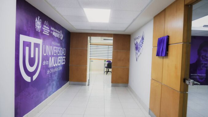 Inaugura Marco Bonilla instalaciones para la Universidad de las Mujeres; se consolida como un espacio para la formación profesional