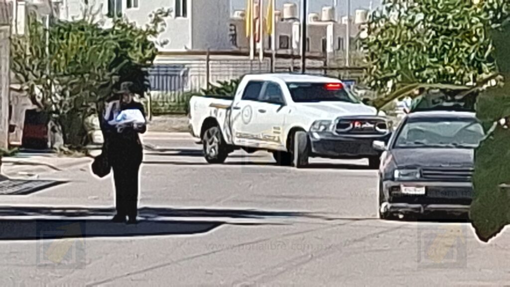 Catean vivienda tras homicidio registrado en el fraccionamiento San Agustín