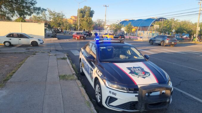 Realizan operativo de regreso a clases con despliegue de 70 elementos de Policía Vial