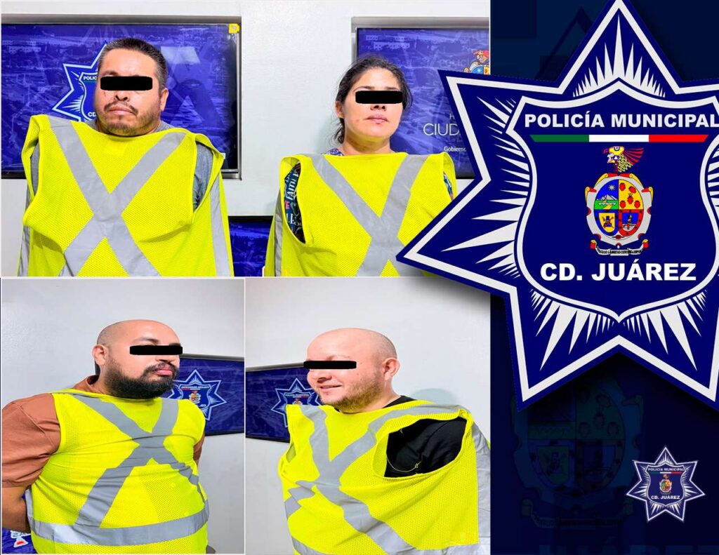 Arrestan a 4 por violencia familiar