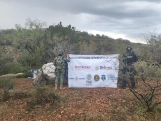 Célula BOI asegura precursores químicos para fabricación de drogas sintéticas en serranía de Parral