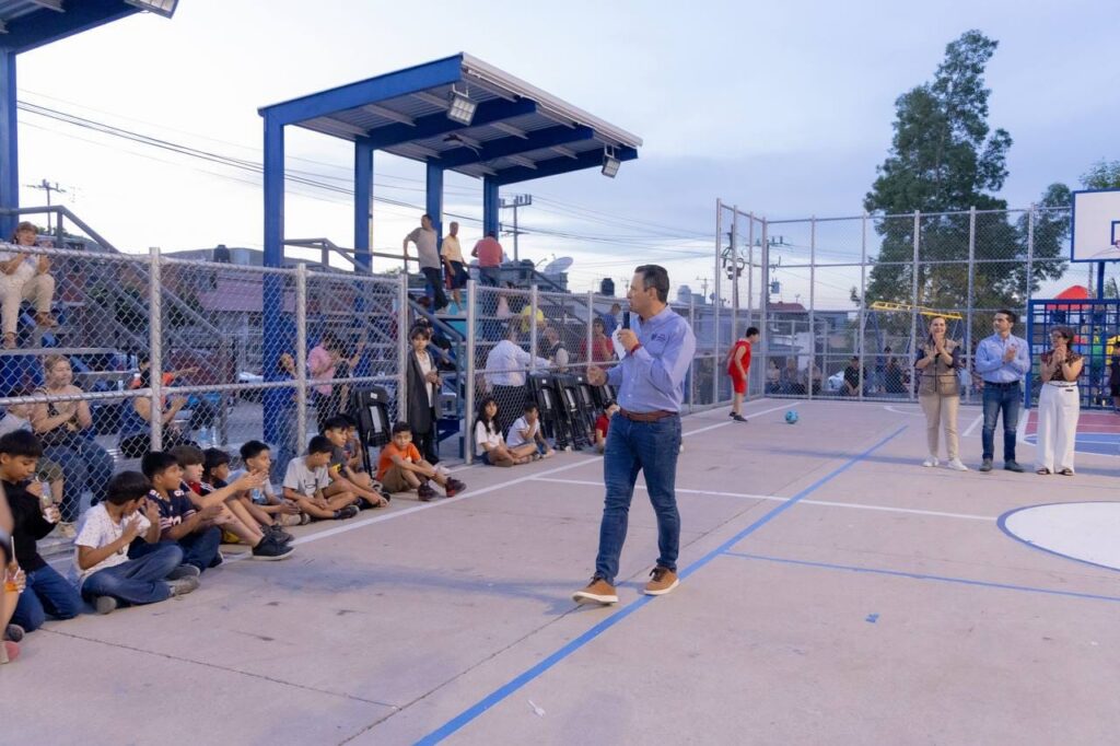Fortalece Marco Bonilla la convivencia familiar con mejores parques y espacios públicos