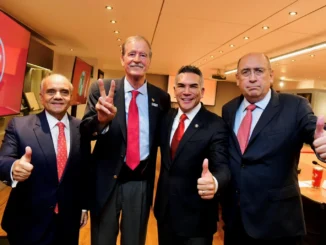 Sheinbaum lleva dos días atacando la reunión de Fox con priistas