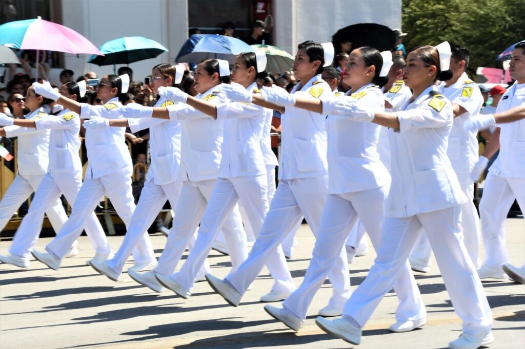 Todo listo para el desfile cívico-militar de la Independencia de México