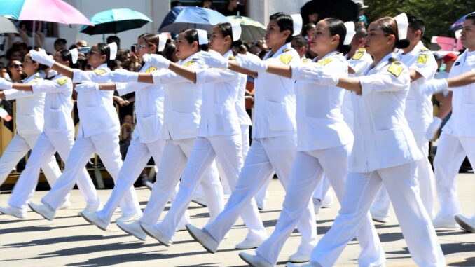 Todo listo para el desfile cívico-militar de la Independencia de México