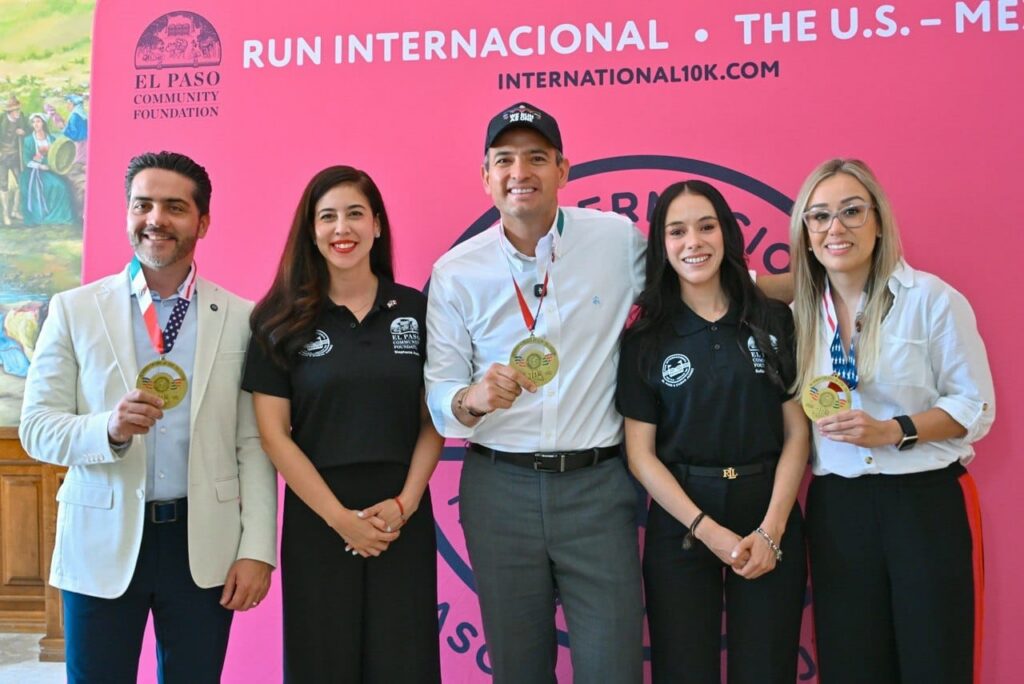 Invita Marco Bonilla a correr y unir fronteras en la carrera binacional The U.S.-Mexico 10K