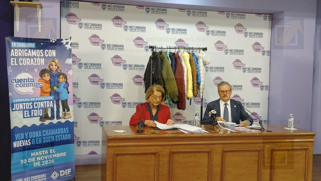Arranca DIF Estatal campaña de donación de chamarras “Juntos contra el Frío”