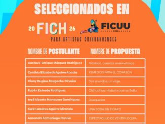 Anuncian municipio y estado a seleccionados de la convocatoria “FICH FICUU para artistas chihuahuenses”