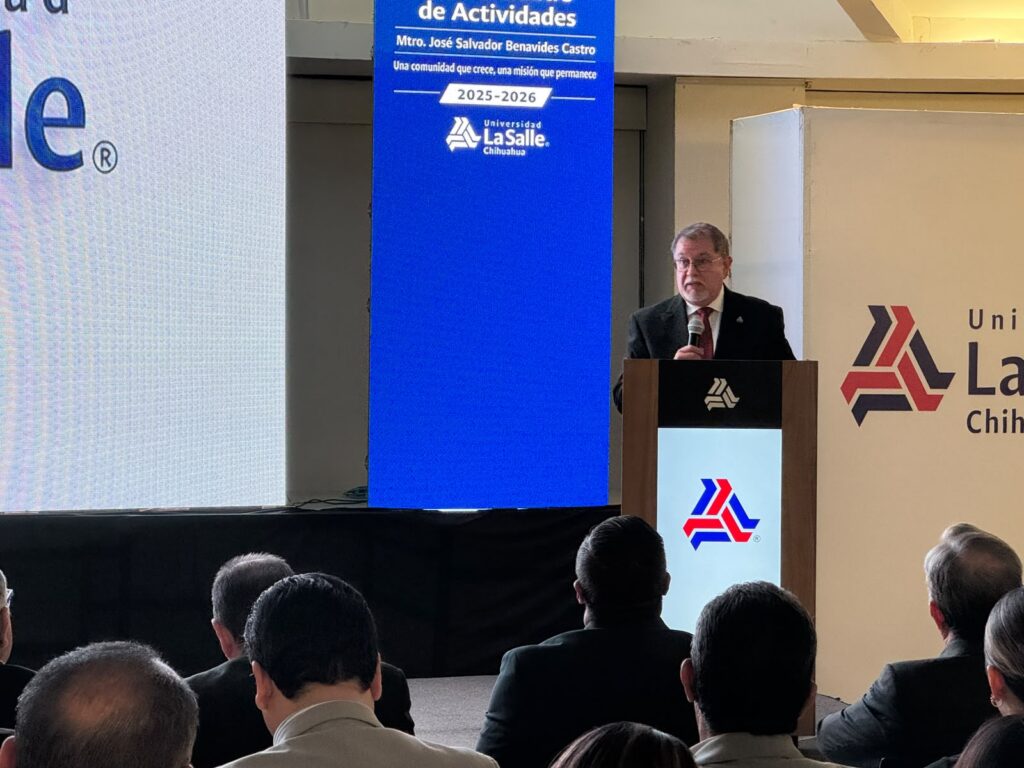 El Rector de la U. La Salle Chihuahua, rinde su Cuarto Comunicado de Actividades: “Una comunidad que crece, una misión que permanece”