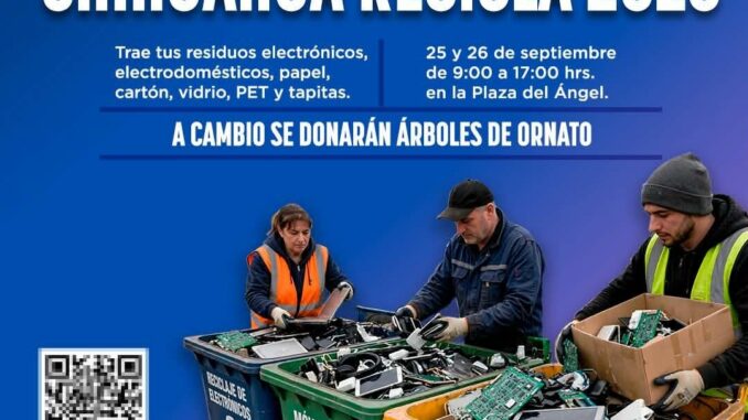 Invita Gobierno del Estado y Gobierno Municipal a la ciudadanía a participar en «Chihuahua Recicla 2026»