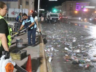 Retira Gobierno Municipal 14.5 toneladas de basura en operativo de limpieza por festejos patrios