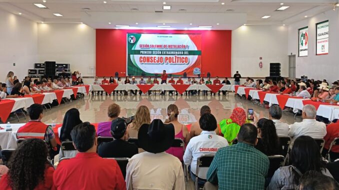 Rinden protesta 372 consejeros políticos estatales y se integran órganos estratégicos del PRI