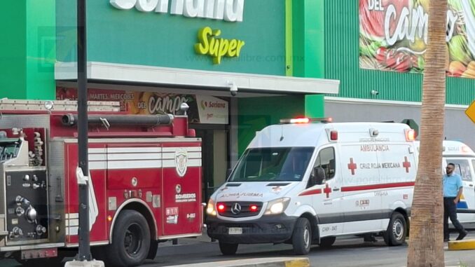 Empleado de supermercado sufre descarga eléctrica mientras realizaba reparaciones