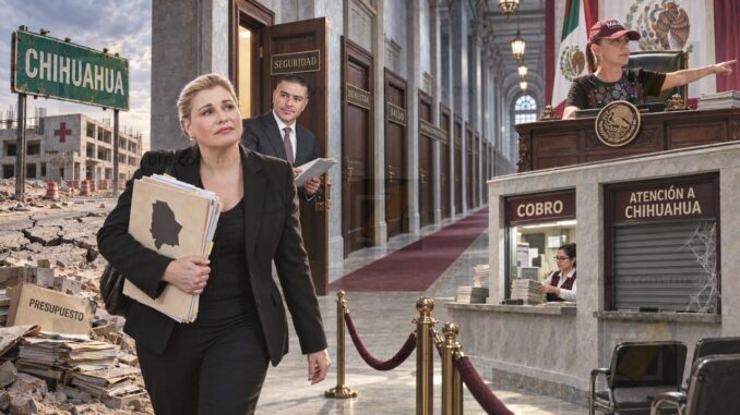 *Chihuahua, castigado desde Palacio  *La traición ya salió del clóset  *El PT, refugio de Andrea