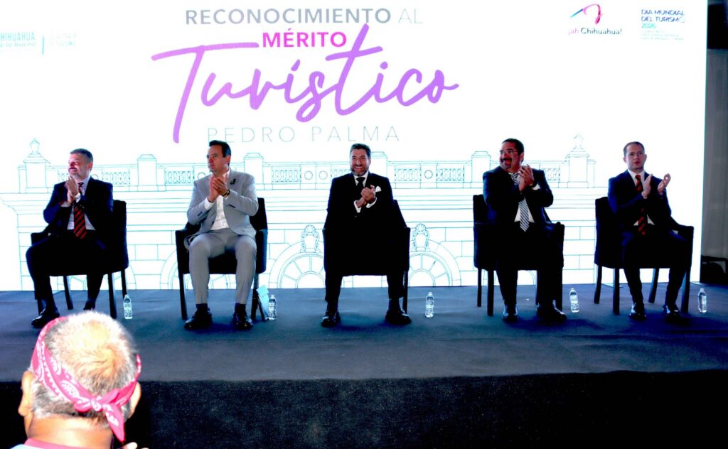 Entregan Reconocimiento al Mérito Turístico “Pedro Palma” 2026