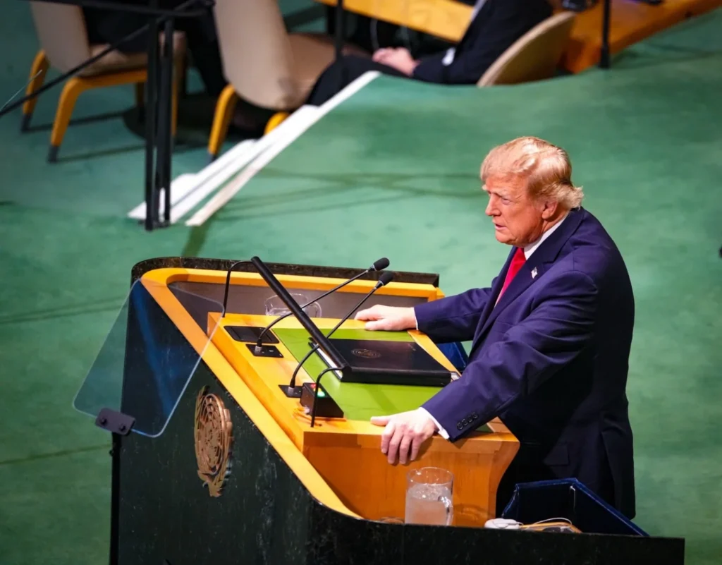 Ante el pleno de la ONU, Trump exige a México recuperar el control de su territorio, de manos de “enemigos de la humanidad”