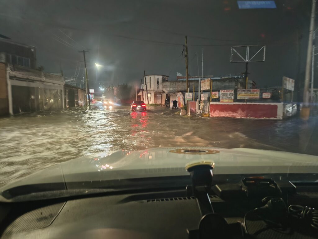 Informe preliminar de incidencias por lluvias en el estado