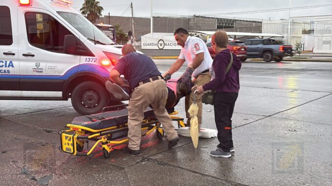 Atropellan a mujer en cruce de Tecnológico y Ciudad Guerrero