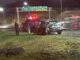 Lluvia provoca derrape y choque contra poste en la carretera Chihuahua-Aldama