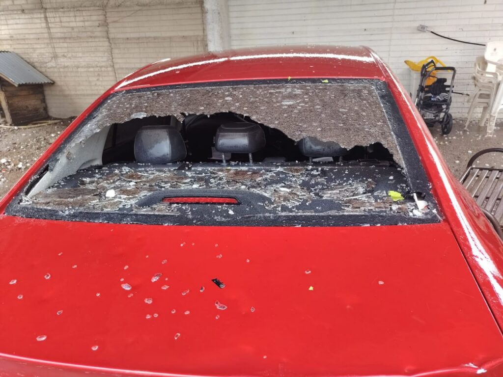Se reporta tormentas acompañadas de granizo en la zona noroeste