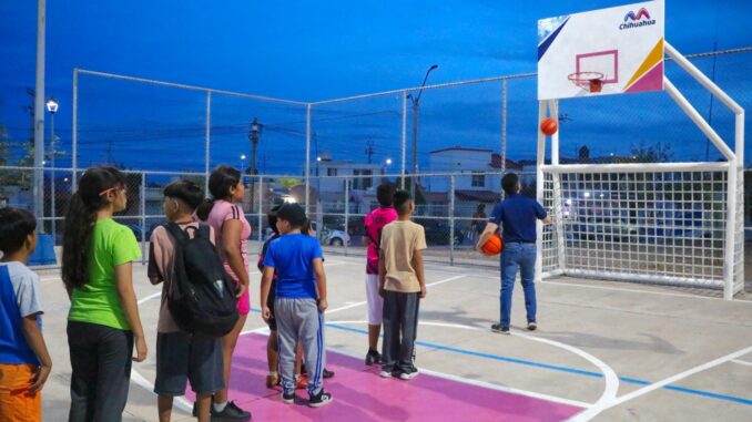 Llega programa municipal “Manos a la Cancha” a la unidad deportiva Villas del Real
