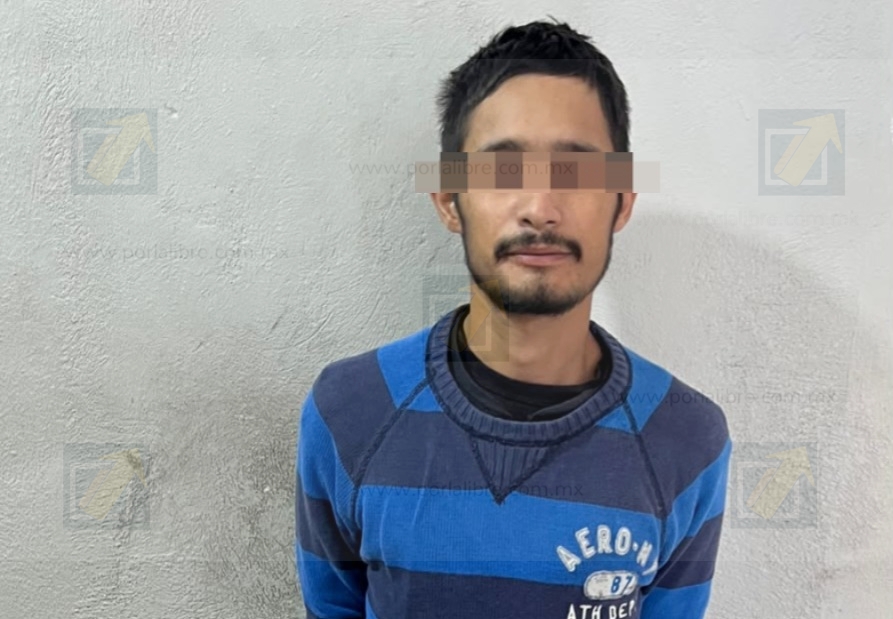 Detienen a joven con dosis de presunta droga en el fraccionamiento Albaterra