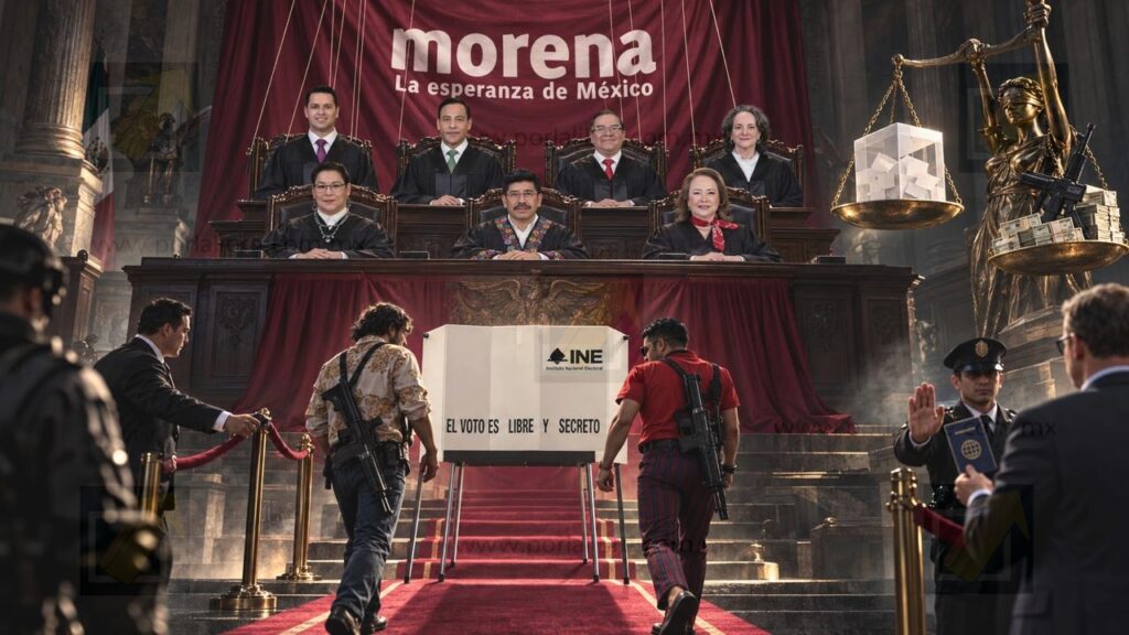 *La Corte le abre la puerta al narco *Cruz ganó, pero Morena se fractura *Corral legisla contra su espejo
