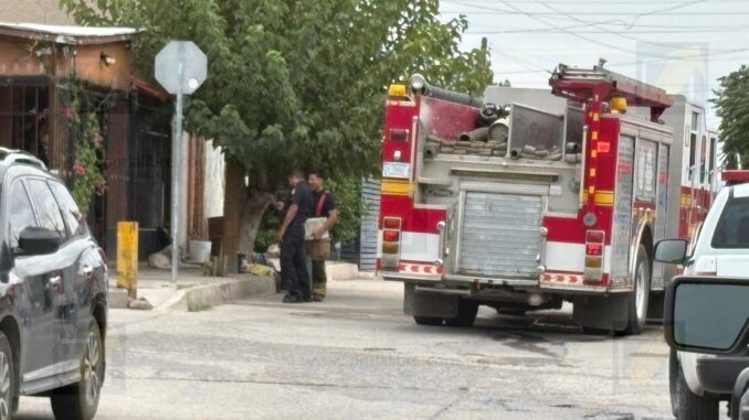 Explosión en domicilio moviliza a Bomberos en la colonia Ampliación Proletaria