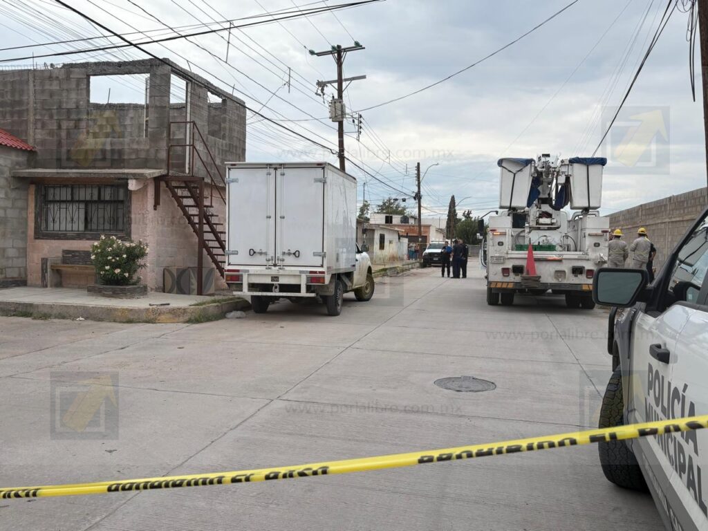 Muere hombre electrocutado al manipular transformador en la colonia Independencia