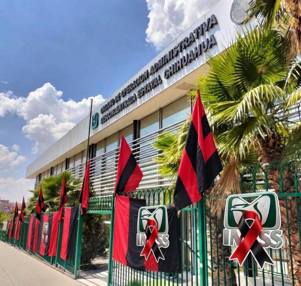 Trabajadores del IMSS anuncian dos marchas en Chihuahua por demandas laborales